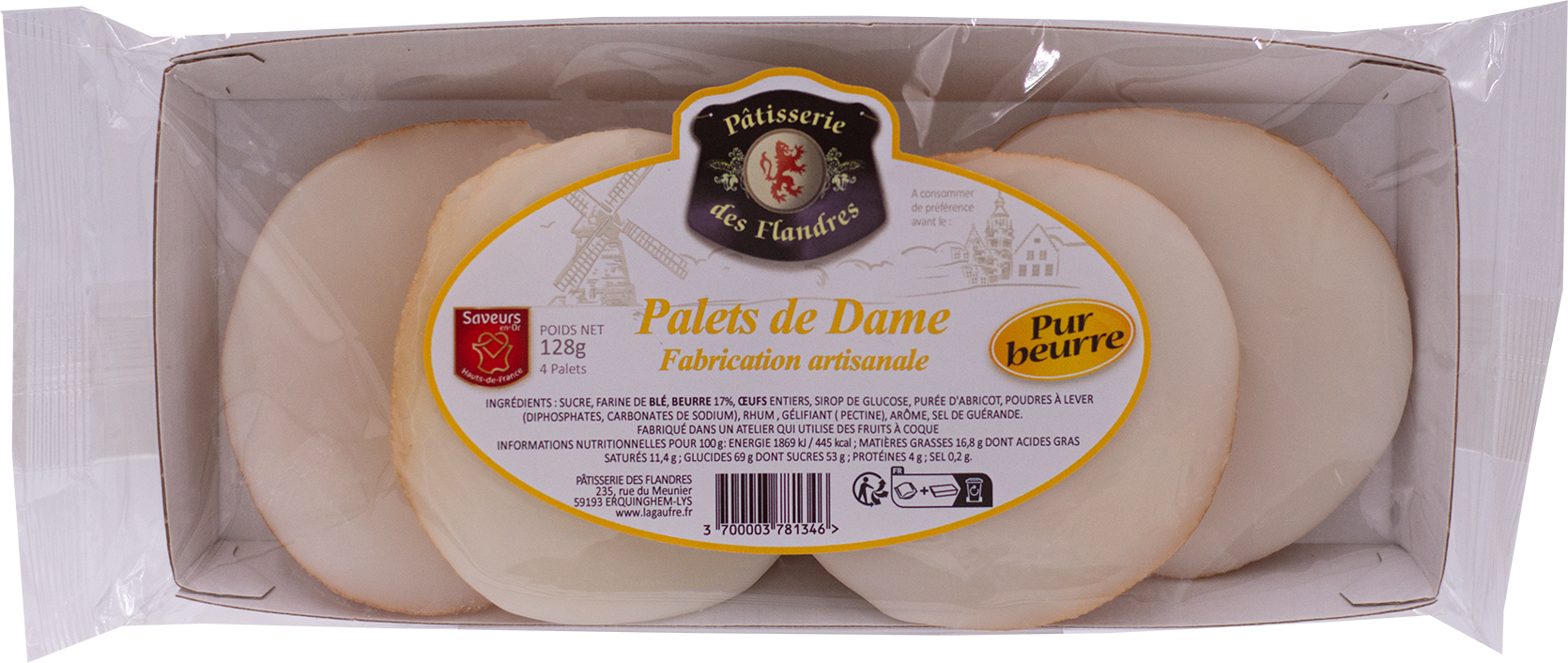 Palets de Dame<br>Pur Beurre