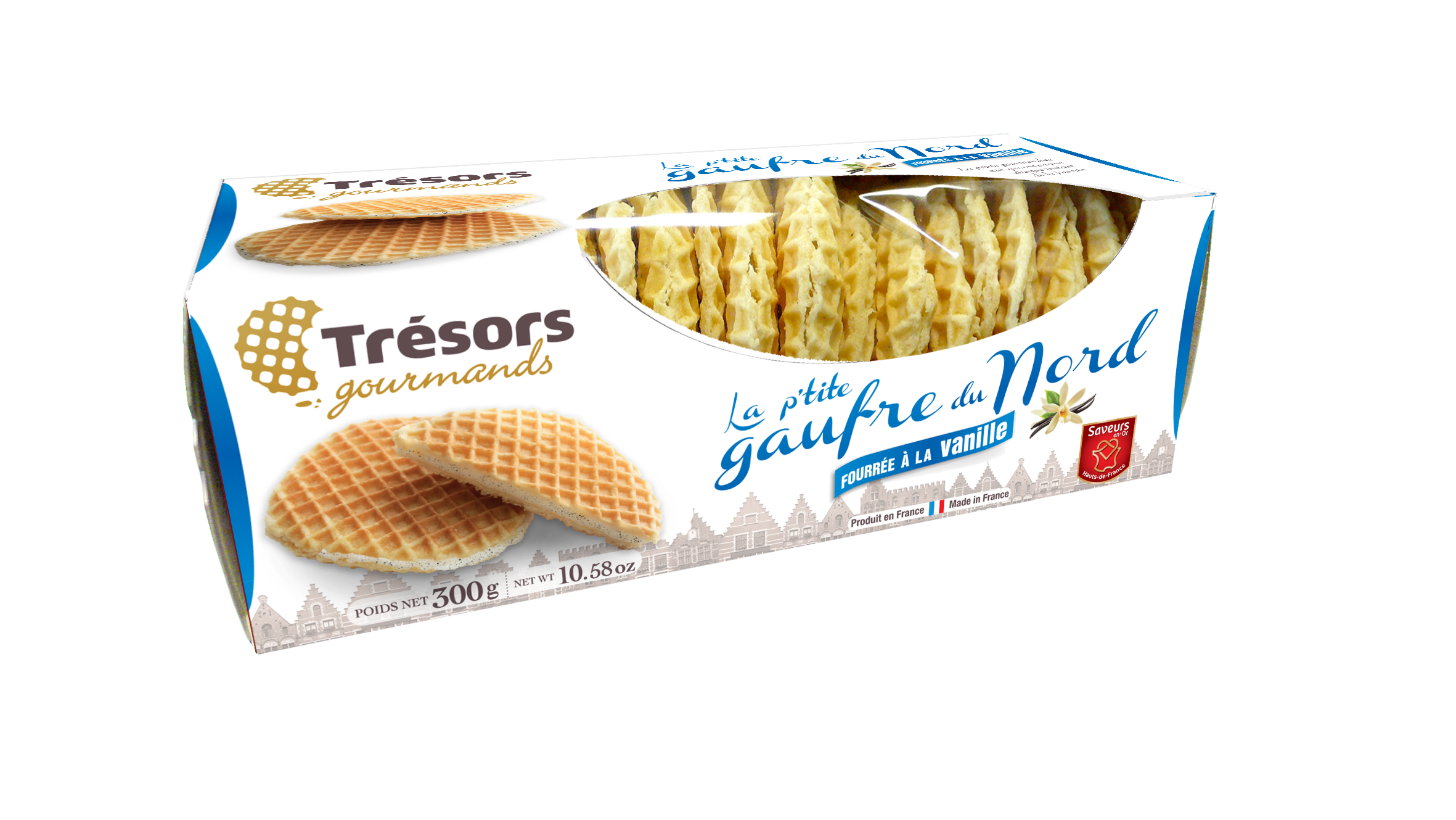 La P'tite Gaufre du Nord<br>fourrée à la Vanille