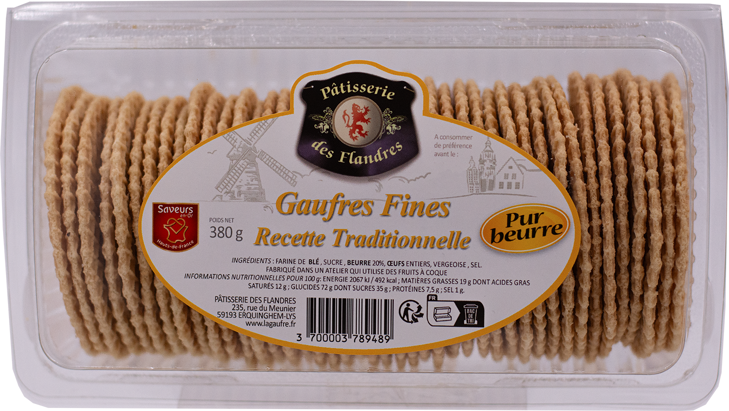 Gaufres Fines<br>Pur Beurre