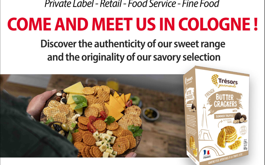 Rencontrez nous à l’ANUGA !