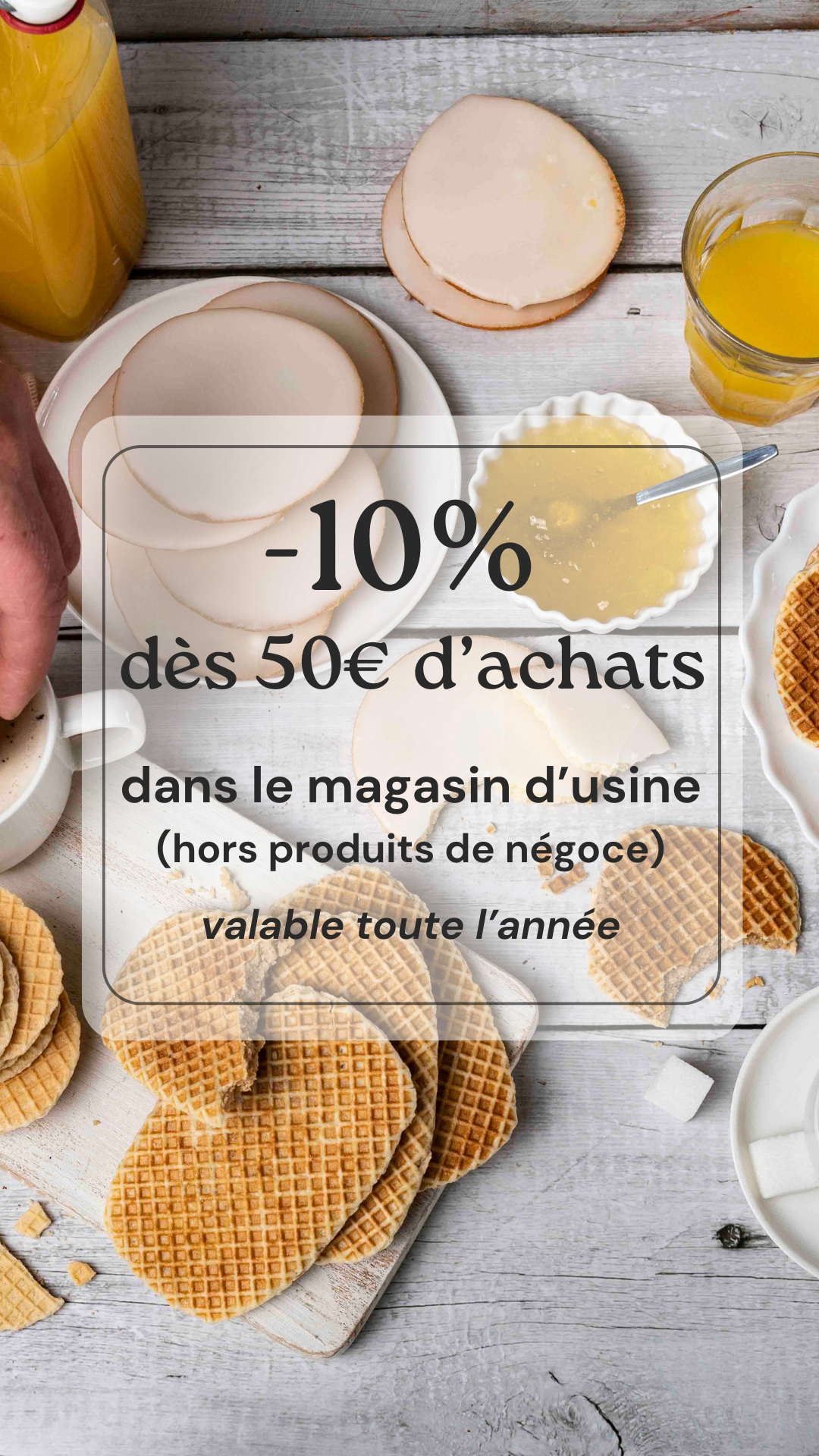 Story offre promo gros panier Bandeau article site Fete des Producteurs