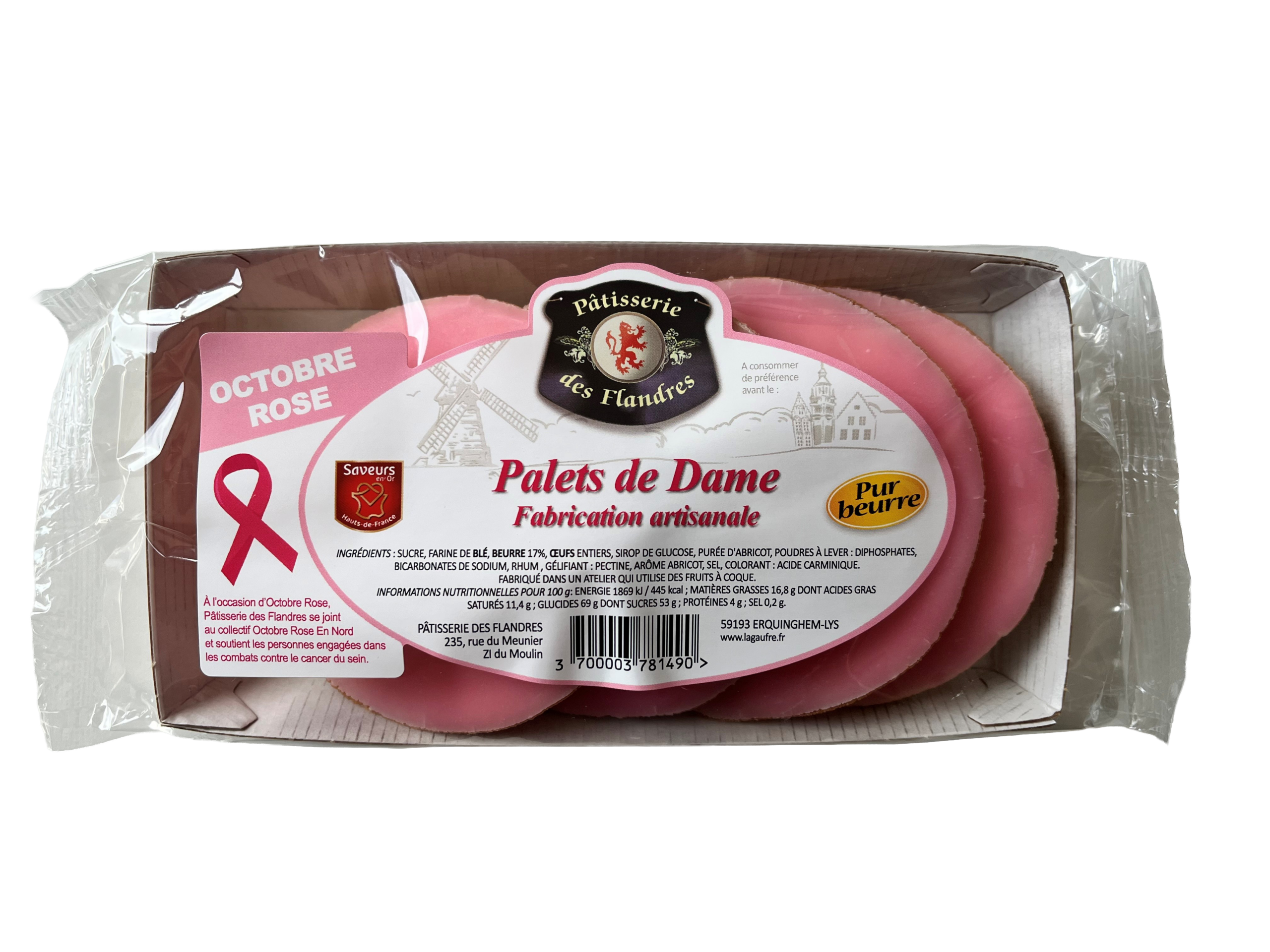 Palets de Dame roses